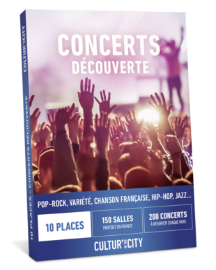 10 places Concerts Découverte (Cultur'in The City)