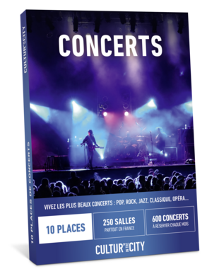 10 places Concerts Premium (Cultur'in The City)