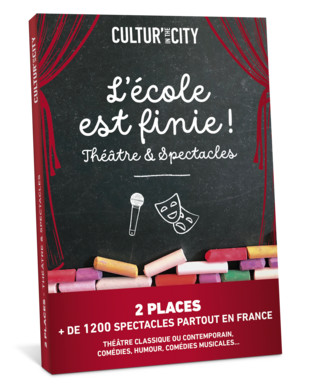 2 places Théâtre & Spectacles Premium - Edition Limitée fin de l'école (Cultur'in The City)