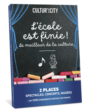 2 places Théâtres, Concerts & Musées - Edition Limitée fin de l'école