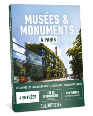 4 entrées Musées & Monuments à Paris (Cultur'in The City)