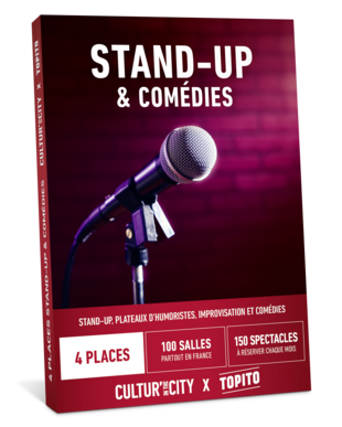 4 places Stand-up & Comédies Topito (Cultur'in The City)