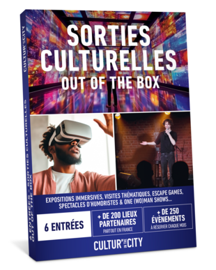 6 places Sorties Culturelles "out of the box" (Cultur'in The City)