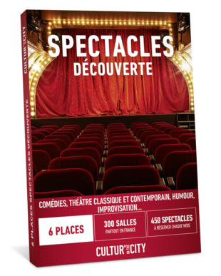 6 places Spectacles Découverte (Cultur'in The City)