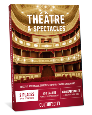 2 places Théâtre & Spectacles Premium (Cultur'in The City)