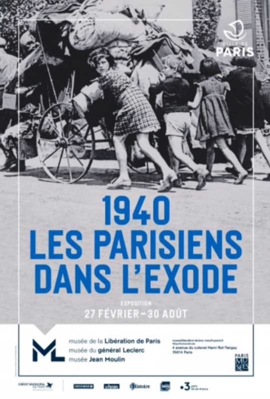 1940 : Les Parisiens dans l’exode (Musée de la Libération de Paris - Musée du Général Leclerc - Musée Jean Moulin)