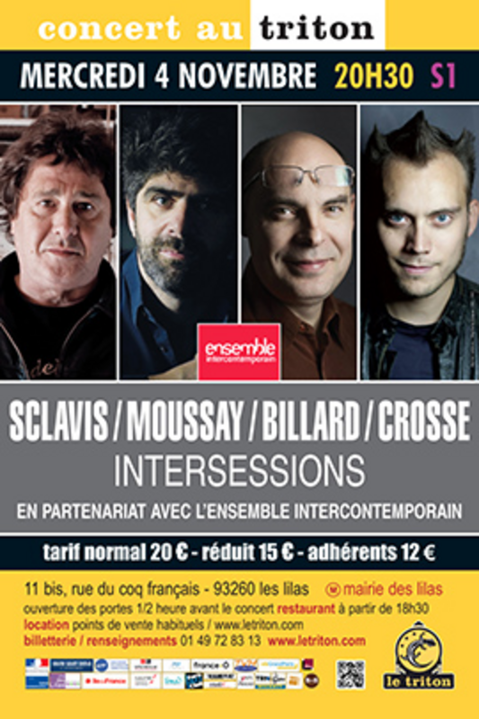 #22 | B. moussay / L.Sclavis / A.Billard / N.Crosse (Le Triton)