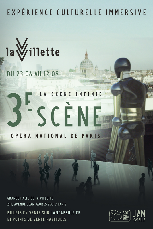 3e Scène de L'Opéra National de Paris |  JAM CAPSULE (La Grande Halle de La Villette )