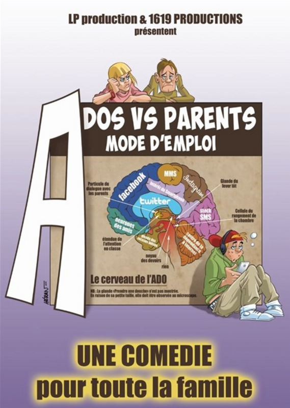 Ados vs Parents : mode d'emploi (Comédie Triomphe )
