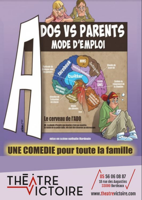 Ados vs parents : mode d'emploi (Le Théâtre Victoire )