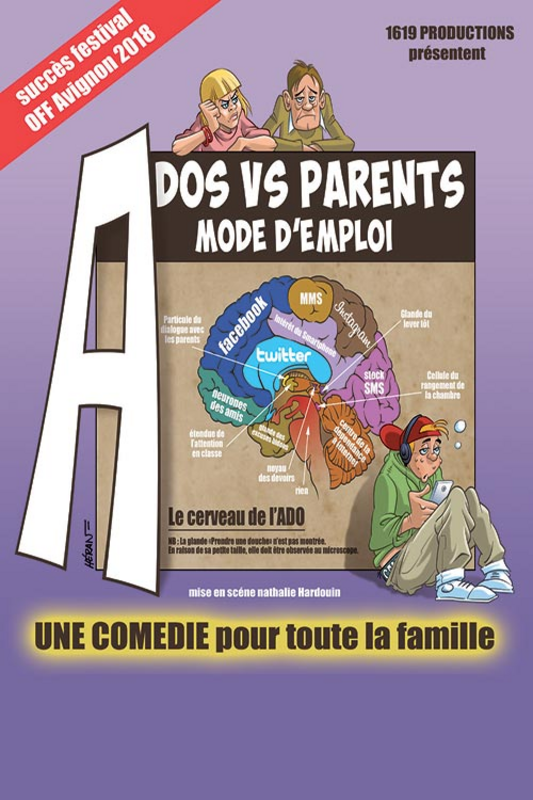 Ados vs Parents : mode d'emploi (Comédie De Nice)