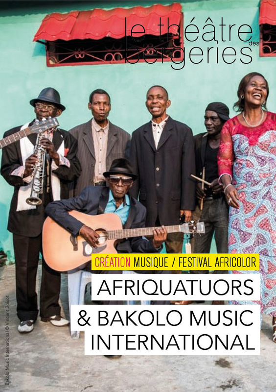 Afriquatuors & Bakolo Music International (Théâtre Des Bergeries De Noisy Le Sec)
