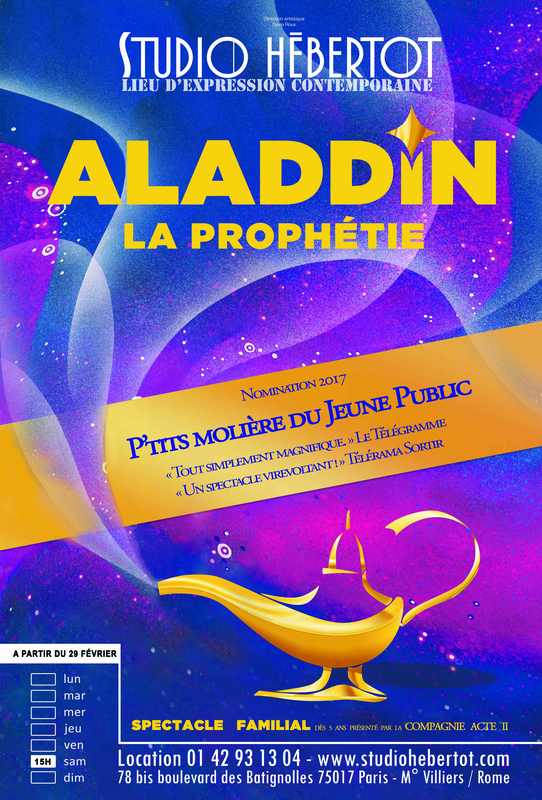 Aladdin : la prophétie (Studio Hébertot)