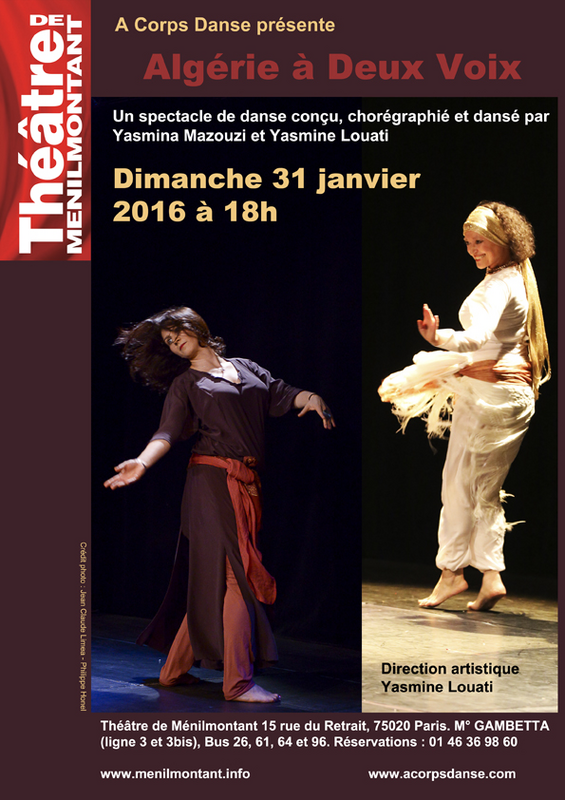 Algérie à Deux Voix (Théâtre De Ménilmontant (Xxl))