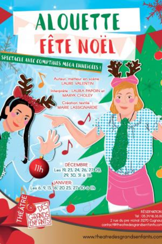 Alouette fête Noël (Théâtre des Grands Enfants)
