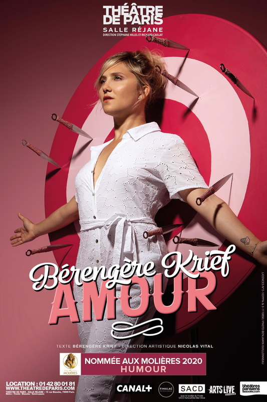 "Amour" avec Bérengère Krief (Théâtre de Paris)