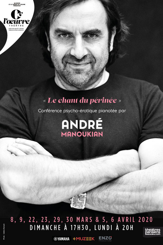 André Manoukian : Le chant du périnée (Théâtre de l'Oeuvre)