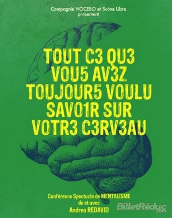 "Andrea Redavid, Tout Ce Que Vous Avez Toujours Voulu Savoir Sur Votre Cerveau" (La Nouvelle Seine)