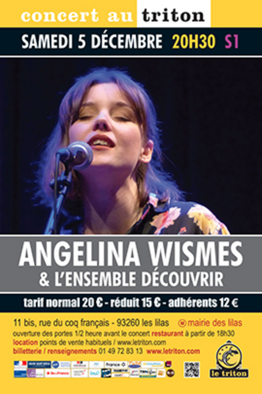Angelina Wismes & l'Ensemble Découvrir (Le Triton)