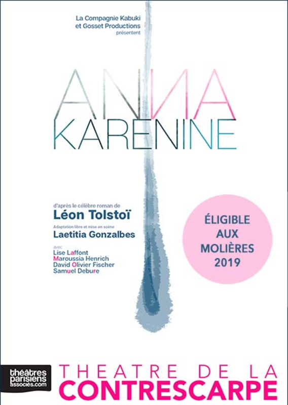 Anna Karenine (Théâtre de la Contrescarpe)
