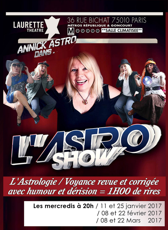 Annick Astro Dans L'astro Show D'annick (Laurette Théâtre)