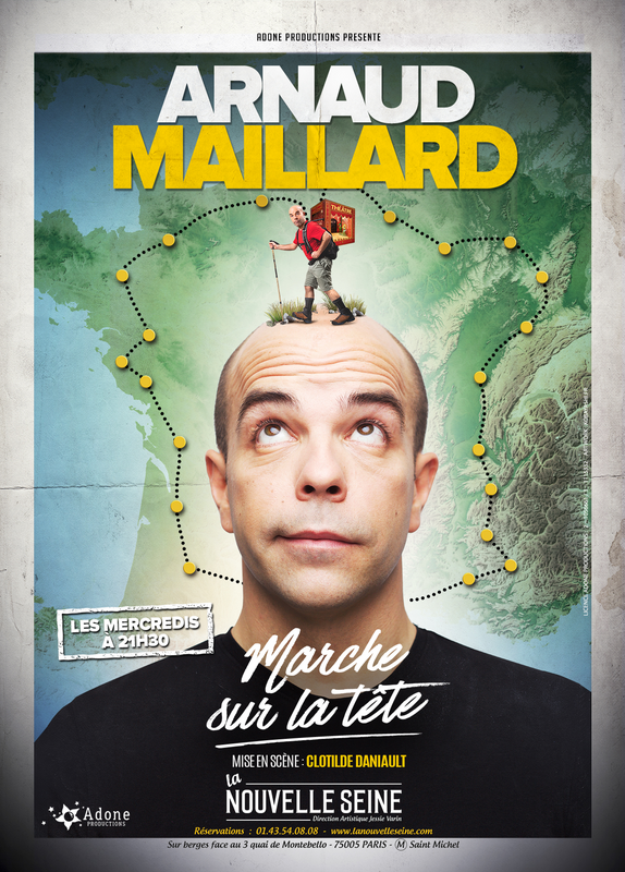 Arnaud Maillard Marche sur la tête (La Nouvelle Seine)