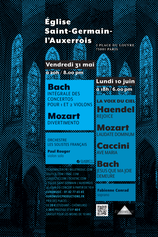 Bach / Mozart (Eglise Saint-Germain-l'Auxerrois)
