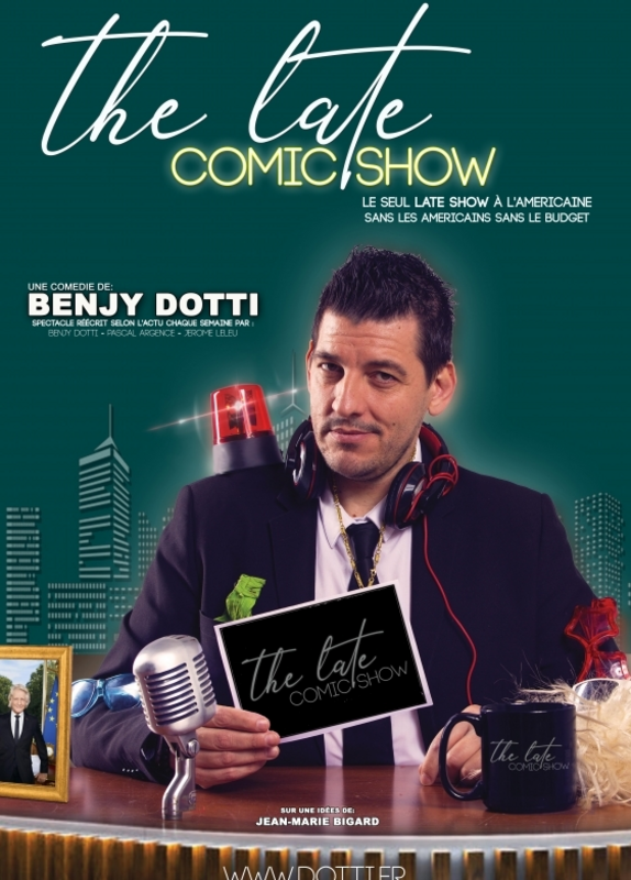 Benjy Dotti dans The late comic show  (Comédie Des Suds)