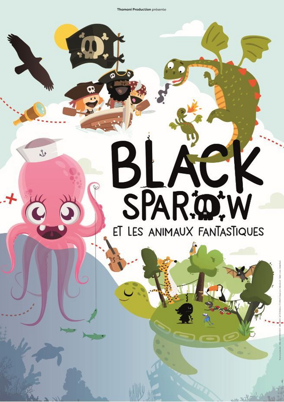 Black Sparow et les animaux fantastiques (Théâtre 100 noms)