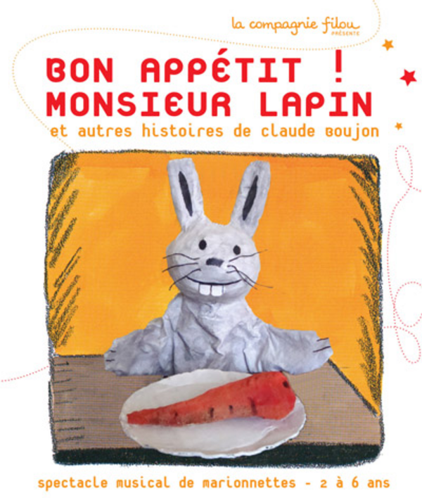 Bon Appétit ! Monsieur Lapin (Essaïon Théâtre)