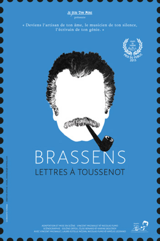 Brassens, Lettres à Toussenot (Le Théâtre de Poche Graslin)