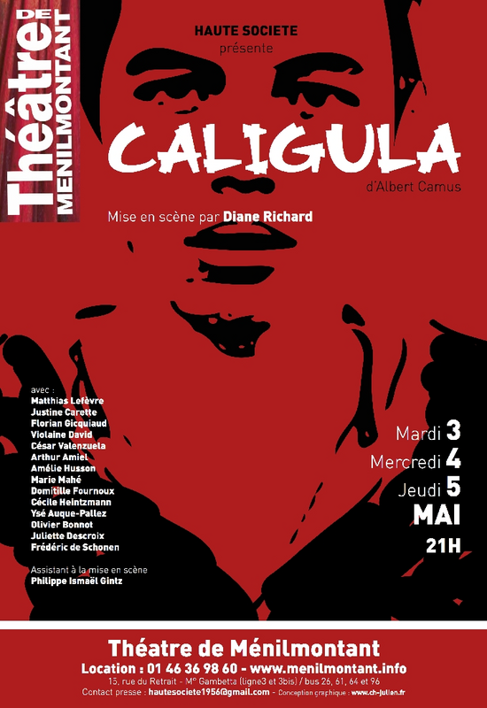 Caligula (Théâtre De Ménilmontant (Xxl))