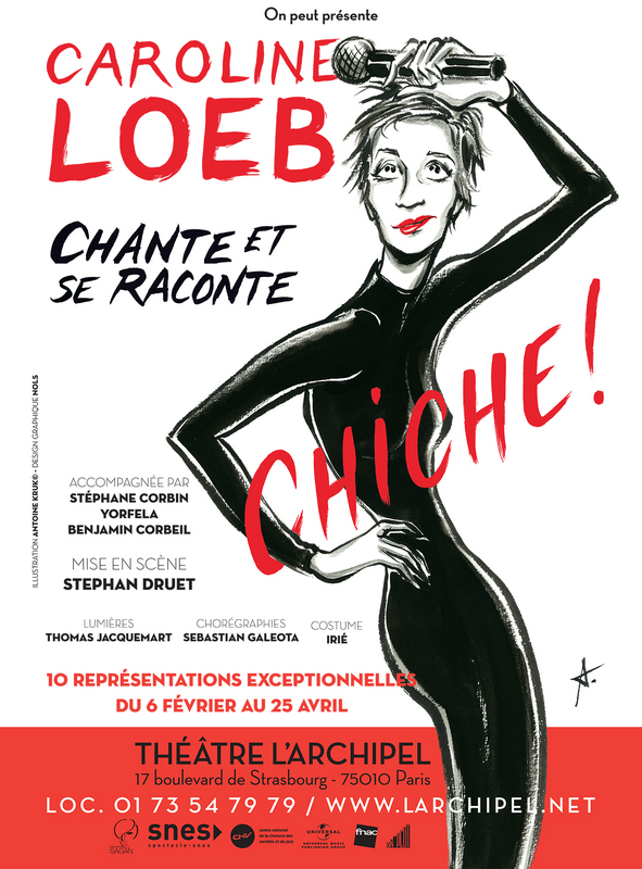 Caroline Loeb dans Chiche ! (L'archipel (Salle Rouge))