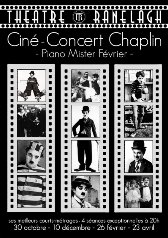 Ciné Concert Chaplin (Théâtre le Ranelagh)