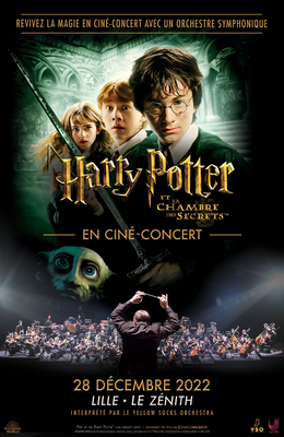 Ciné-concert : Harry Potter et la chambre des secrets Lille