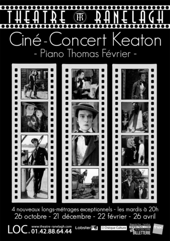 Ciné-concert Keaton (Théâtre le Ranelagh)