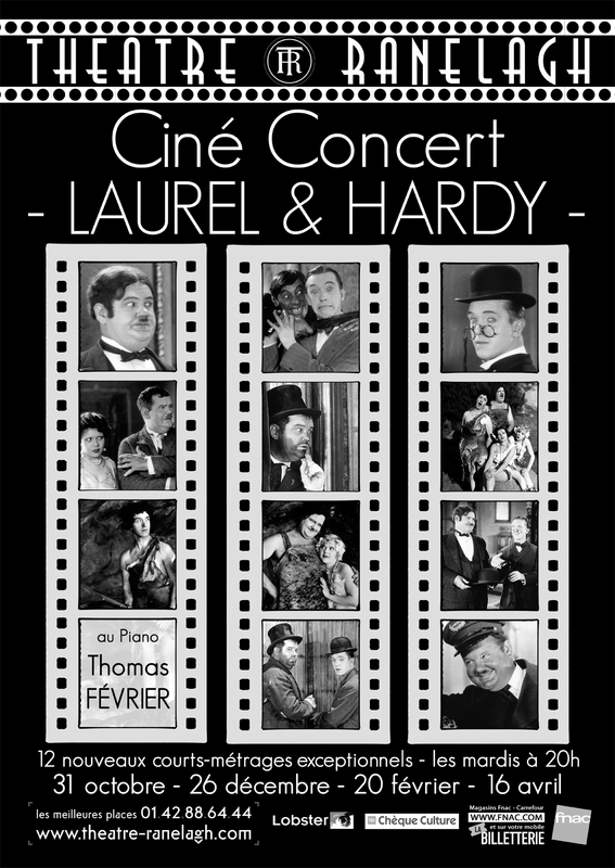 Ciné-Concert : Laurel & Hardy (Théâtre le Ranelagh)