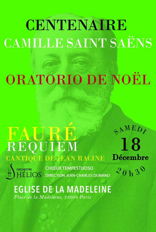 Concert Hommage Camille Saint-Saëns (Eglise De La Madeleine)