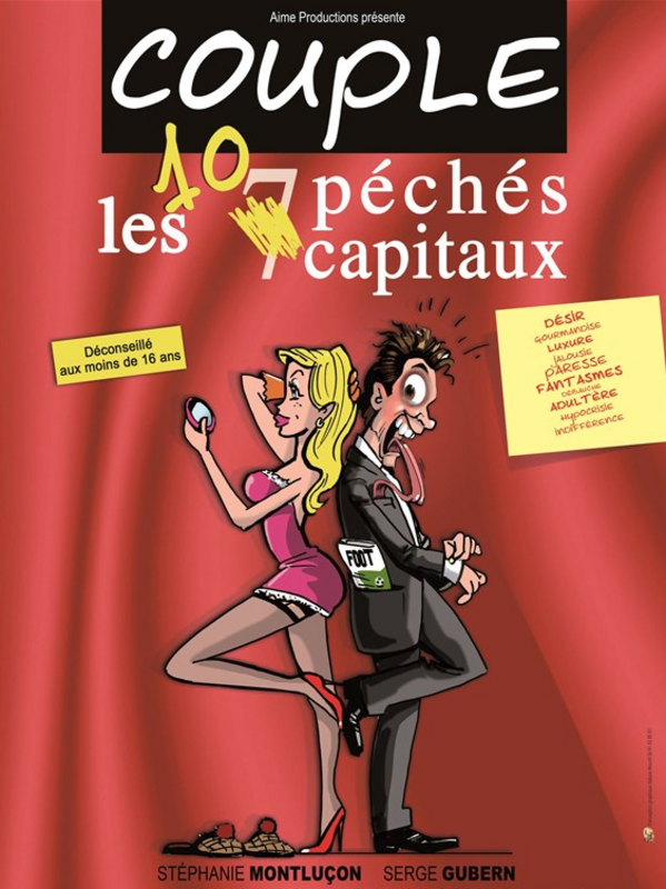 Couple : les 10 pêchés capitaux (Le Flibustier Théâtre )