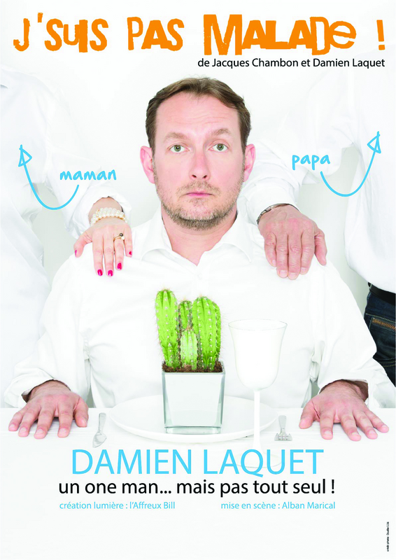 Damien Laquet dans J'suis pas malade !  (Le Complexe Café Théâtre)