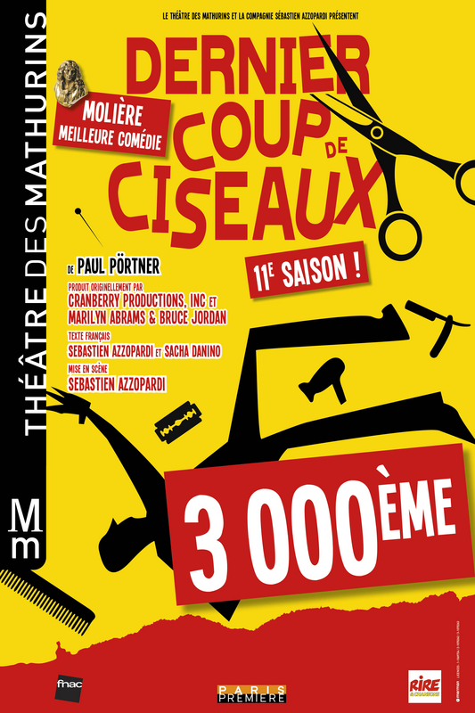 Dernier coup de ciseaux (Théâtre des Mathurins )