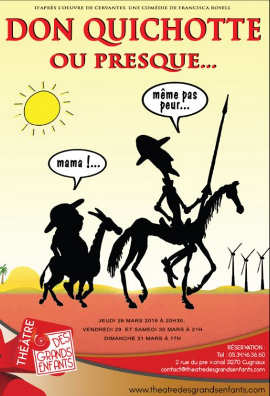 Don Quichotte Ou Presque (Théâtre des Grands Enfants)