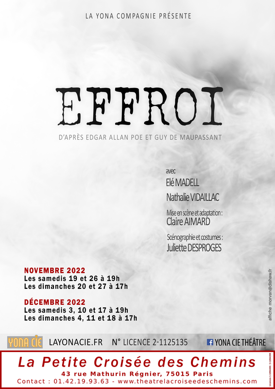 Effroi (Théâtre La Croisée Des Chemins - La petite croisée des chemins)