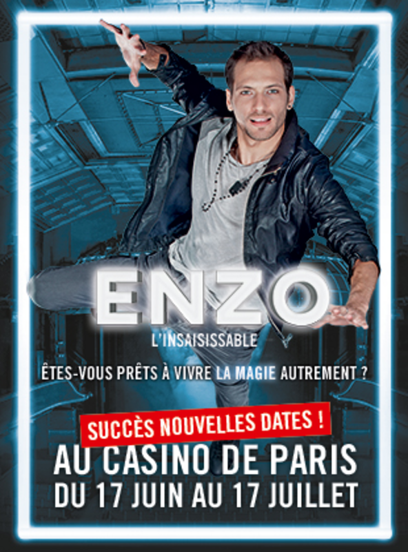 Enzo « Au Delà Des Illusions » (Casino De Paris)