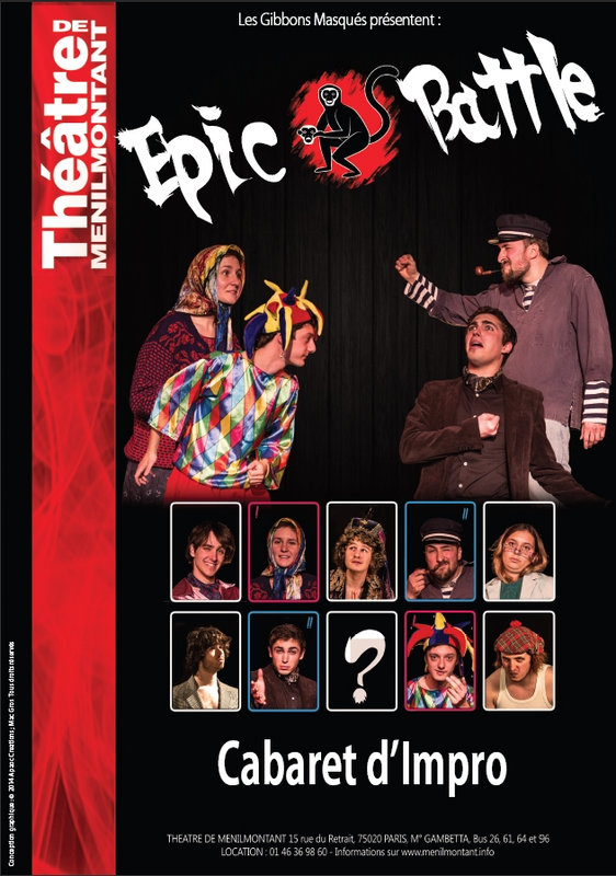 Epic Battle : Cabaret D’impro (Théâtre De Ménilmontant (Labo))