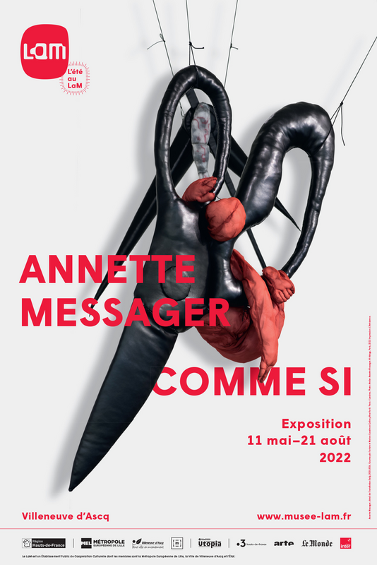 Exposition temporaire : Annette Messager - Comme si (LaM - Lille Métropole Musée d'art moderne, d'art contemporain et d'art brut)