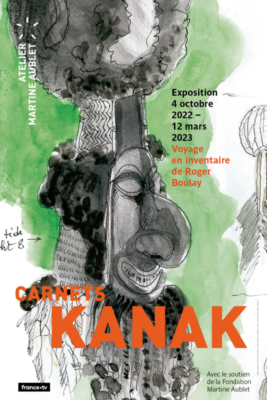 Exposition temporaire : Carnets Kanak (Musée du quai Branly - Jacques Chirac)