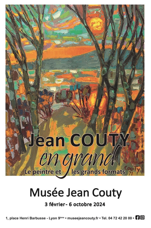 Exposition temporaire : JEAN COUTY EN GRAND. Le peintre et les grands formats  (Musée Jean Couty)