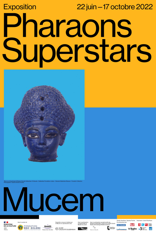 Exposition temporaire : Pharaons Superstars (Mucem - Musée des civilisations et de la Méditerranée)