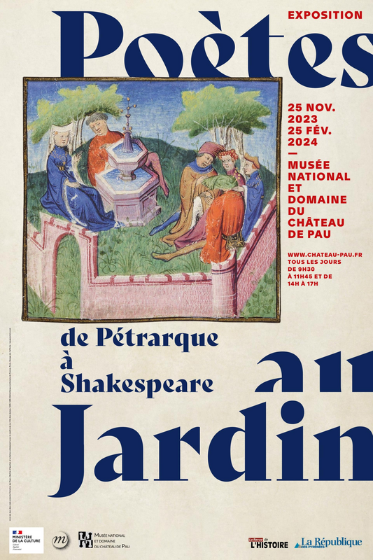 Exposition temporaire : poètes au jardin (Musée national et Domaine du Château de Pau)